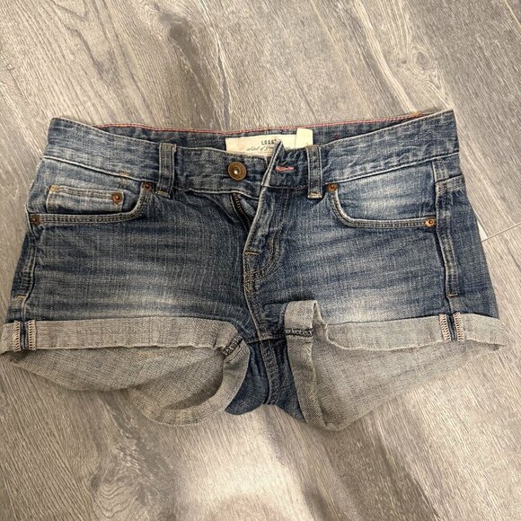 H&M L.O.G.G. Womens Denim Jean Shorts Size 25 - Picture 2 of 4